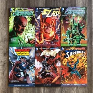 DC Comics 6 Graphic Novels The New 52